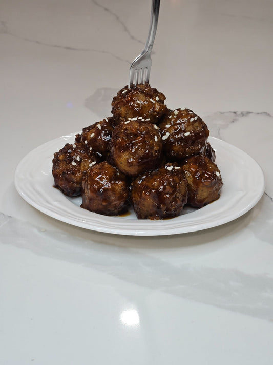 Firecracker Jerk BBQ Meatballs
